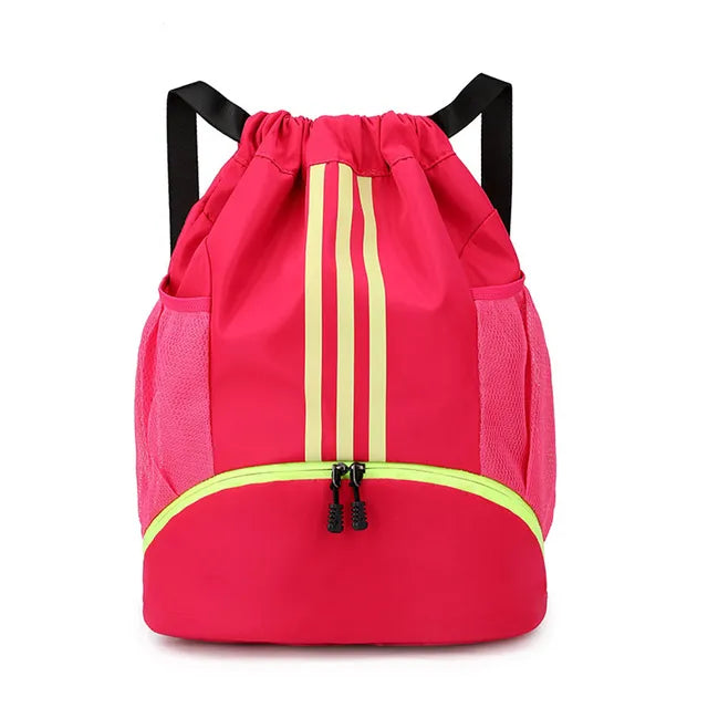 YIXIAO Backpack Outdoor Drawstring Sports Knapsack - MVP Sports Wear & Gear