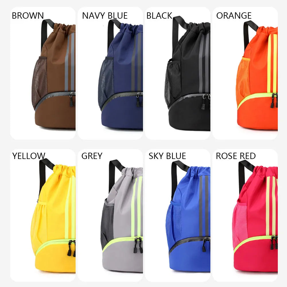 YIXIAO Backpack Outdoor Drawstring Sports Knapsack - MVP Sports Wear & Gear