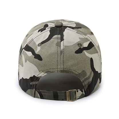 Men's And Women's Casual Camouflage  Baseball Cap With "American Flag" Print - MVP Sports Wear & Gear