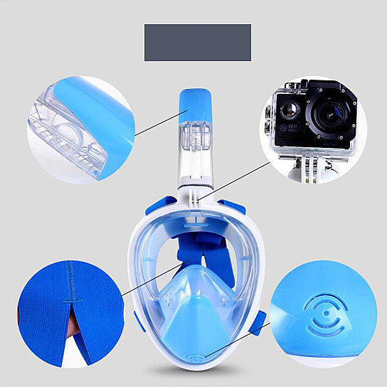 Full Face Snorkel Mask by VistaShops