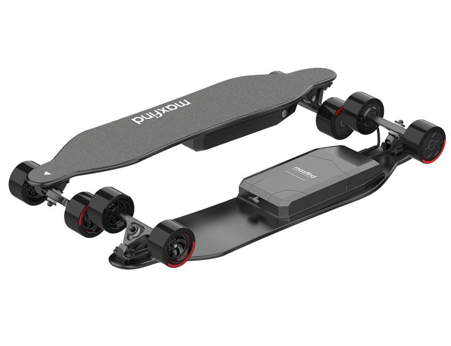 Maxfind Max 4 PRO Series Electric Skateboard With Remote Control by ALL TECH ADDICT