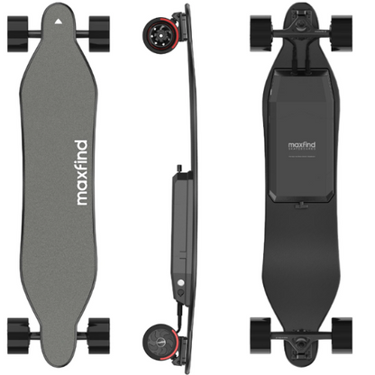 Maxfind Max 4 PRO Series Electric Skateboard With Remote Control by ALL TECH ADDICT