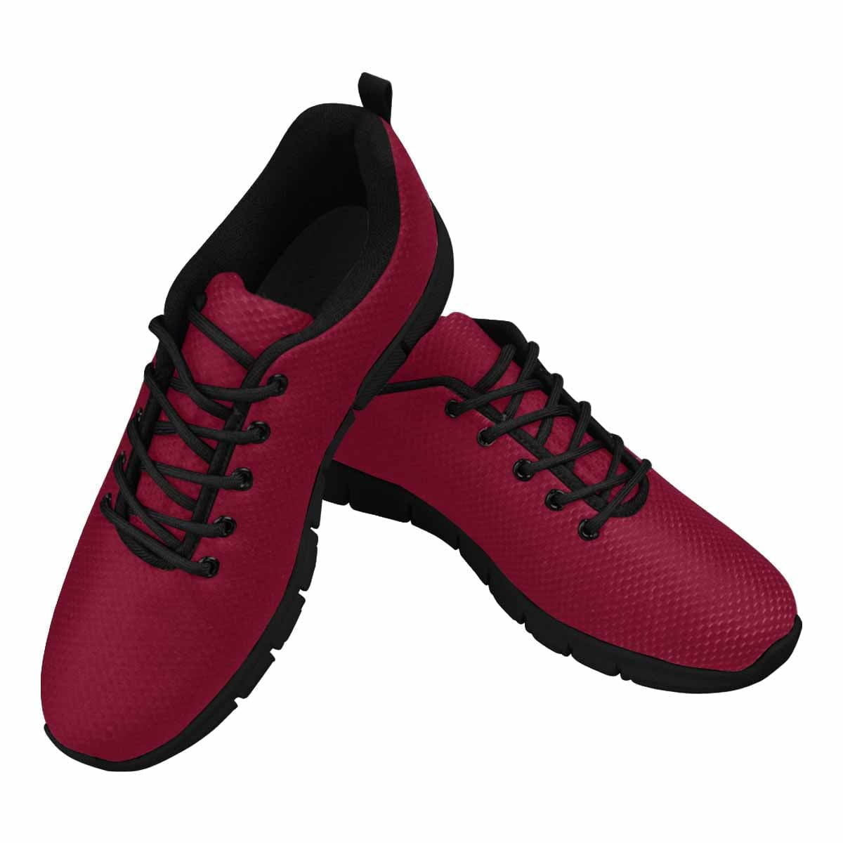 Sneakers For Men, Burgundy Red Running Shoes by inQue.Style - MVP Sports Wear & Gear