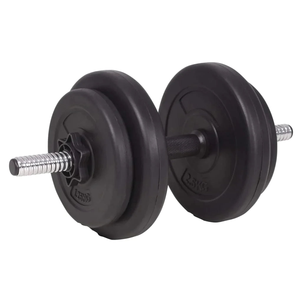 Vidaxl barbell and online dumbbell set