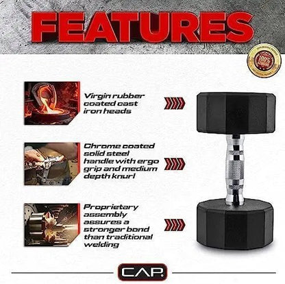 150 LB Dumbbell Weight Set Series - MVP Sports Wear & Gear