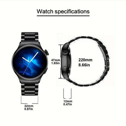 2023 Men's Smart Watch Big Screen Custom Dial Answer Call Fitness Tracker Waterproof Sport - MVP Sports Wear & Gear