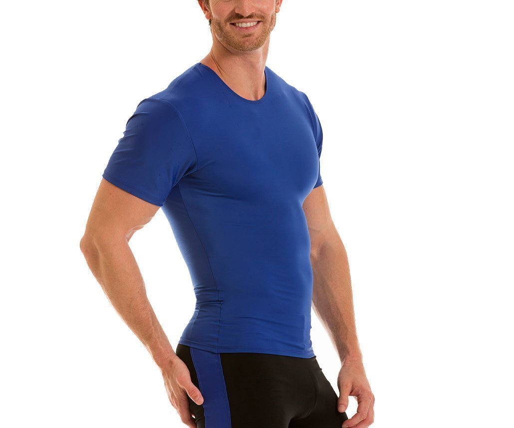 3-Pack Insta Slim I.S.Pro USA Activewear Compression Crew Necks TA0003 by InstantFigure INC - MVP Sports Wear & Gear