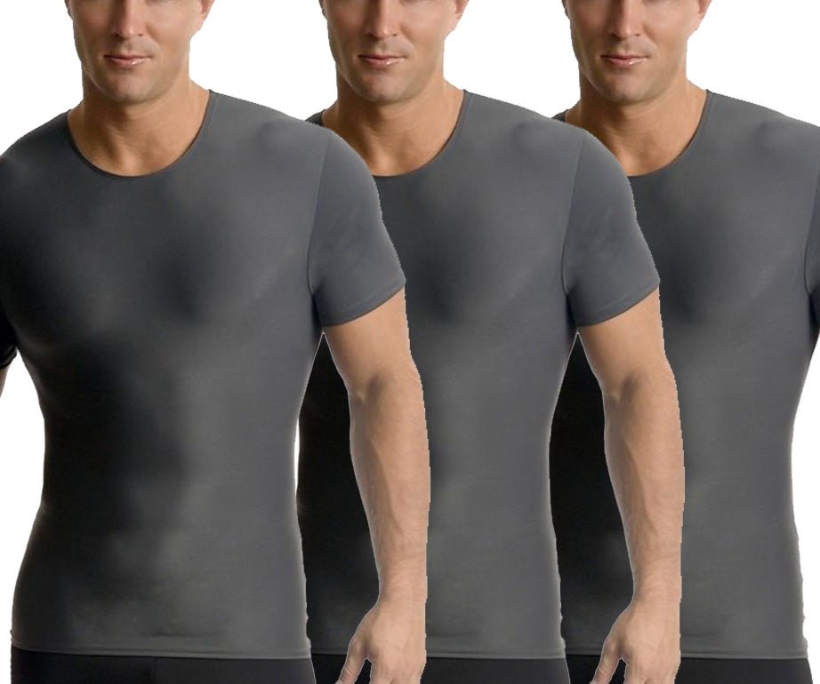 3-Pack Insta Slim I.S.Pro USA Activewear Compression Crew Necks TA0003 –  MVP Sports Wear & Gear