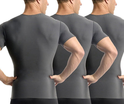 3-Pack Insta Slim I.S.Pro USA Activewear Compression Crew Necks TA0003 by InstantFigure INC - MVP Sports Wear & Gear