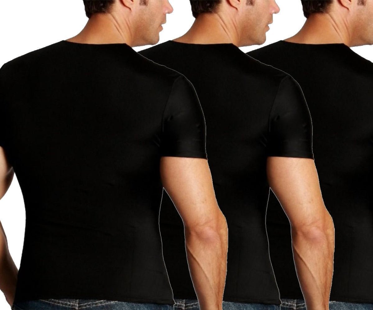 3-Pack Insta Slim I.S.Pro USA Compression Crew Necks TS0003 by InstantFigure INC - MVP Sports Wear & Gear