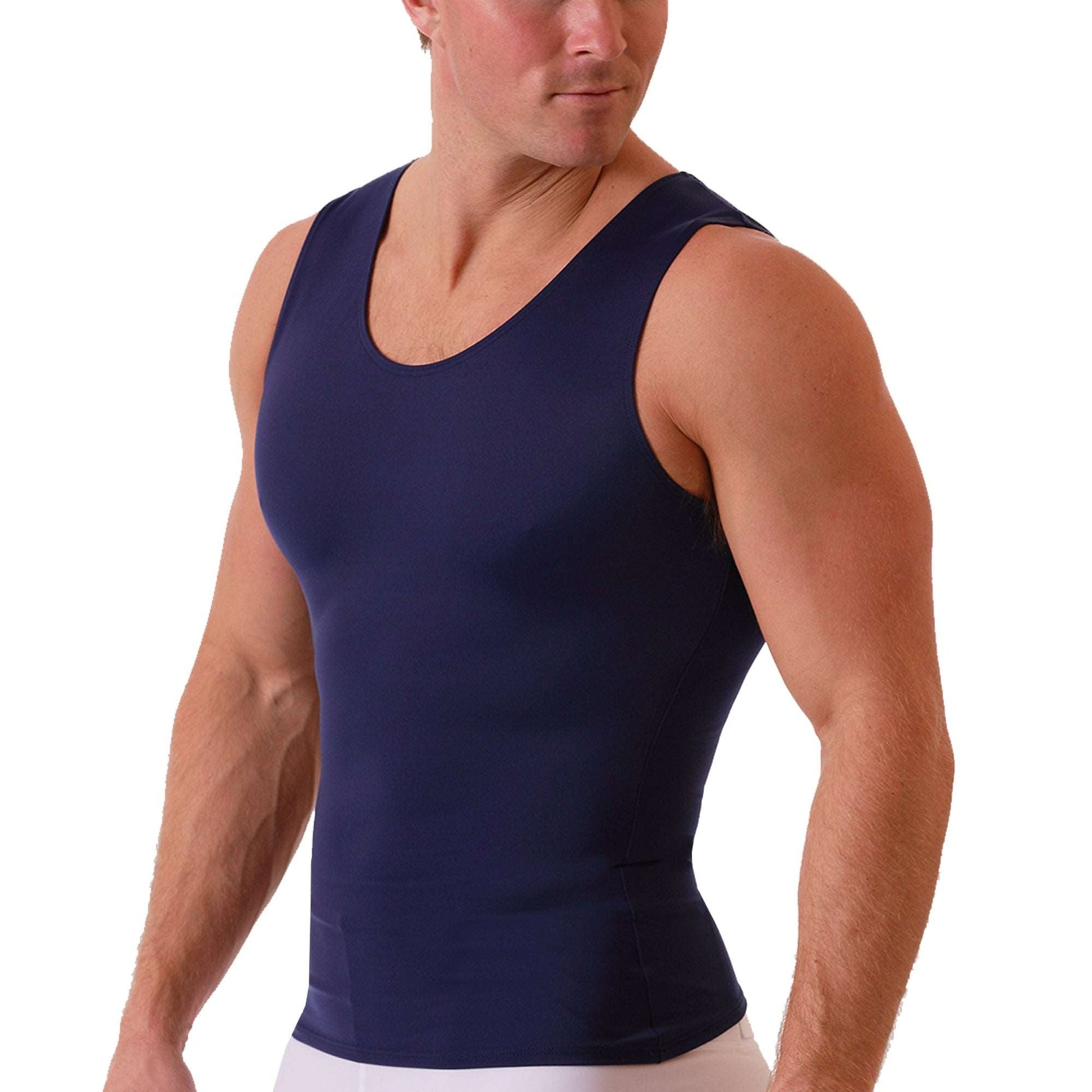 3-Pack Insta Slim I.S.Pro USA Compression Muscle Tanks MS0003 by InstantFigure INC - MVP Sports Wear & Gear