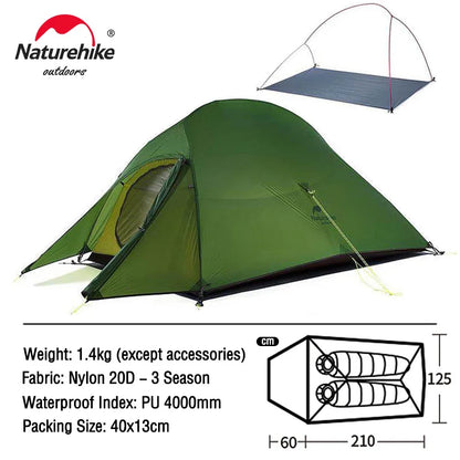 Ultralight Waterproof Camping Tent